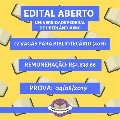 Edital Aberto Universidade Federal De Uberl Ndia Mg Santa