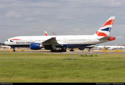 Aircraft Photo Of G YMMU Boeing 777 236 ER British Airways