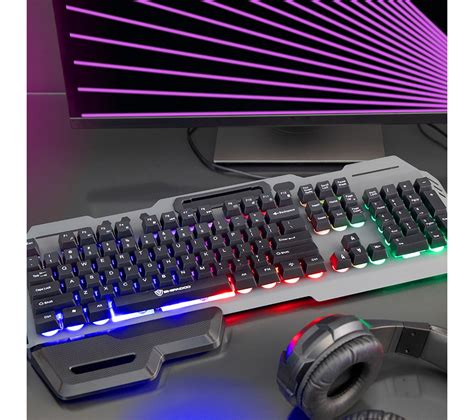 Clavier Gamer Tea Semi M Canique Filaire Usb Azerty Led Rgb