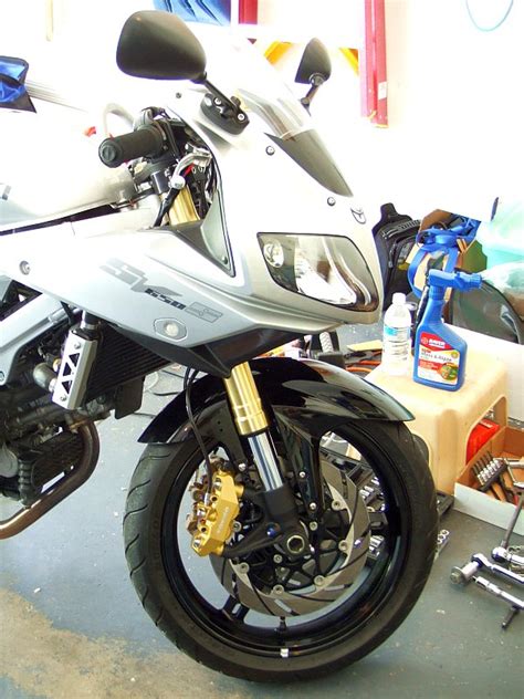 Yet Another GSXR Front End Swap Is Finished Suzuki SV650 Riders Forum