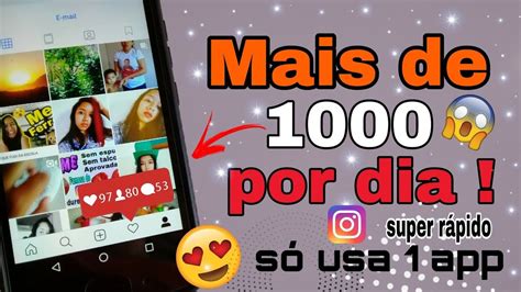 Como Ganhar 1000 Seguidores Por Dia No Instagram Super FÁcil Youtube