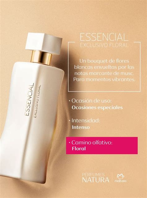 Natura Essencial Exclusivo Floral Perfume Natura Cosmetico Natura