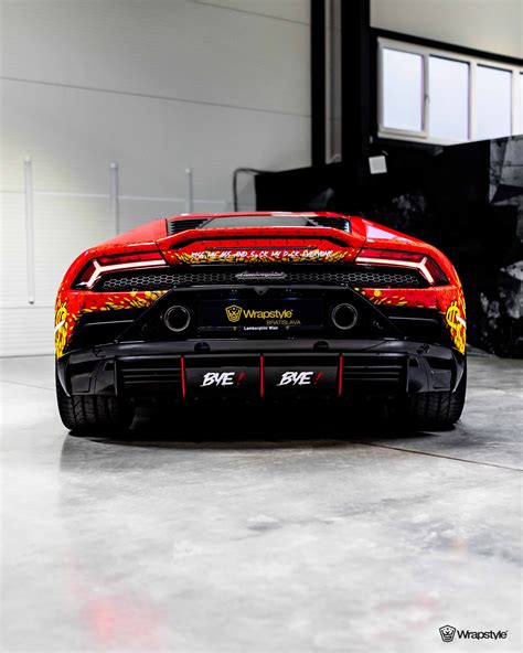 Lamborghini Huracan Evo The King McDuck Wrap WrapStyle