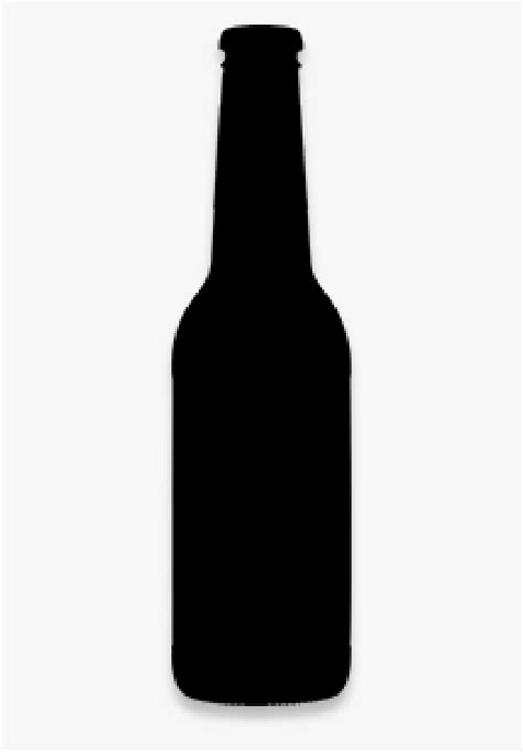 Beer Bottle Clip Art Vector Graphics - Black And White Beer, HD Png ...