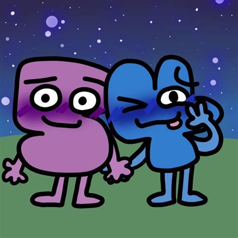 Four And Five Bfb In 2023 Bff Drawings Sitting In A Tree Drawings