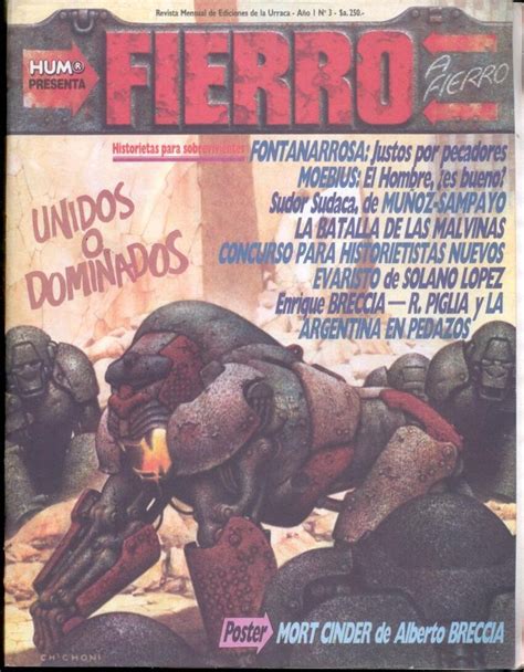 Tapas Revista Fierro Archivo De Ilustraci N Argentina Historietas