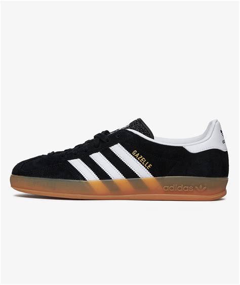 Adidas Gazelle Indoor In Black Svd Uk