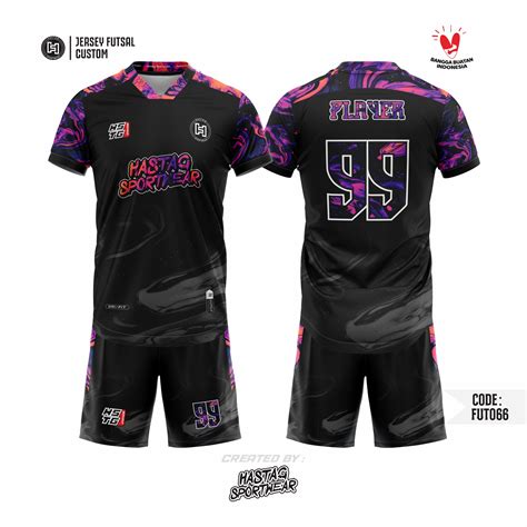 JERSEY BOLA FUTSAL VOLLY CUSTOM PRINTING Free Namaset BISA SATUAN