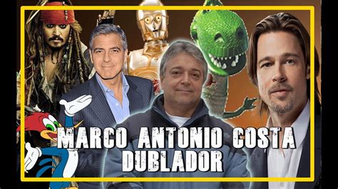 Marco Antonio Costa Dublador Youtube