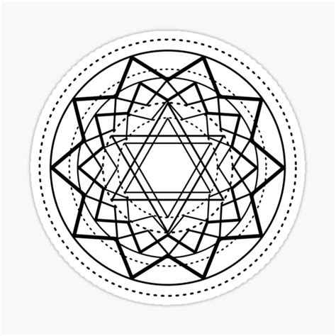 Sacred Flower Ancient Symbology Sticker For Sale By Suchis Redbubble