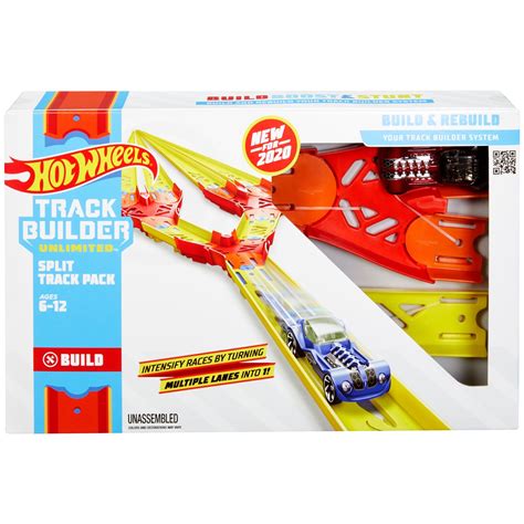 Hot Wheels Track Builder Unlimited Split Track Pack