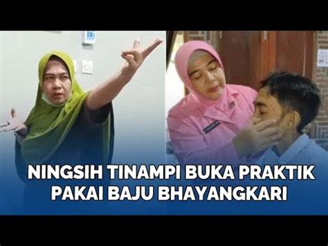 Sang Paranormal Ningsih Tinampi Kini Buka Praktik Pakai Baju