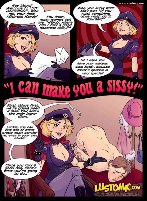 Page 1 Lustomic Comics I Can Make You A Sissy Erofus Sex And