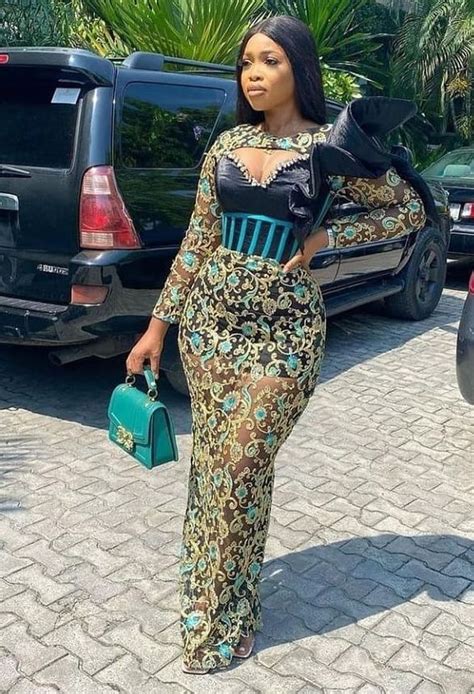 Beautiful Lace Styles That Rocked Owambe Parties This Weekend Stylish