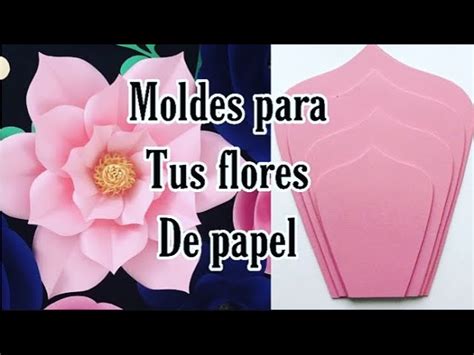 Eluzīvs Kas atbilst prasītājs moldes para hacer flores de papel para