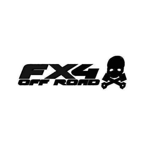 Buy Ford Fx Off Road Skull And Pistons Vinyl Decal Sticker Online