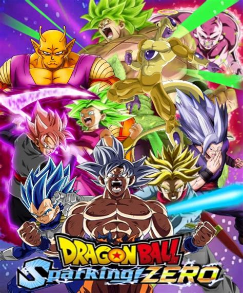 O Poster Oficial Do Dragon Ball Sparking Zero Bom Mesmo Assim Quis