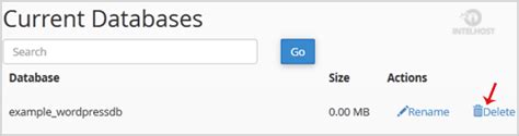 How To Delete A Database In Cpanel Reselhost