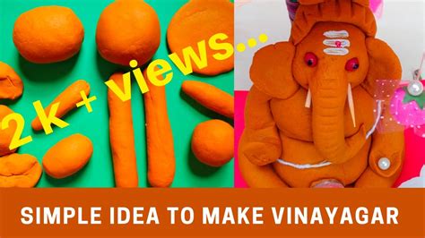 How To Make Turmeric Ganesha Eco Friendly Vinayagar Easy Ganesh