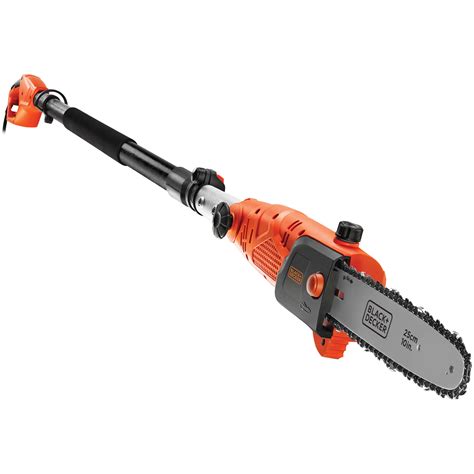 Black Decker Ps7525 Corded Pole Saw 25cm Bar 800w 240v Rapid Electronics