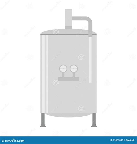 Water Heater Tank Icon Stock Vector Illustration Of Temp 79561086