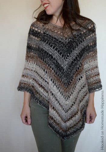 Mod Les De Poncho Au Crochet Faciles Et Gratuits Pour Les D Butants