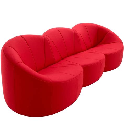 Pumpkin Ligne Roset 3 Seater Sofa - Milia Shop