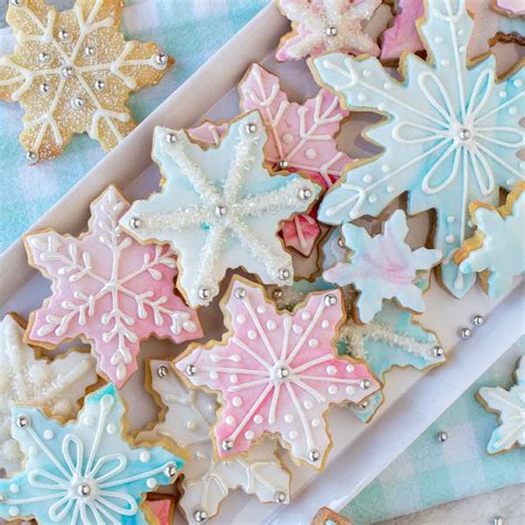 Snowflake Cookie Designs