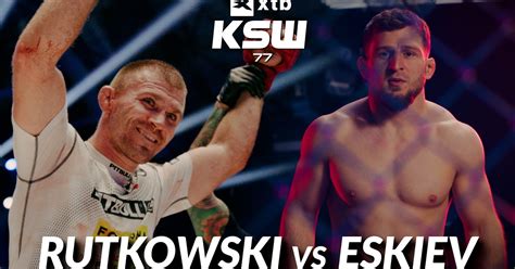 XTB KSW 77 Daniel Rutkowski vs Lom Ali Eskiev zapowiedź walki WIDEO