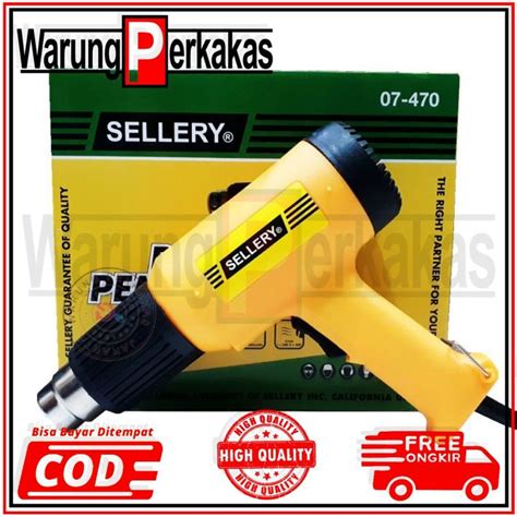 Sellery Hot Gun Blower Pemanas Hot Air Gun Heat Gun Murah Way Mode Heat Air Gun Merk Lain