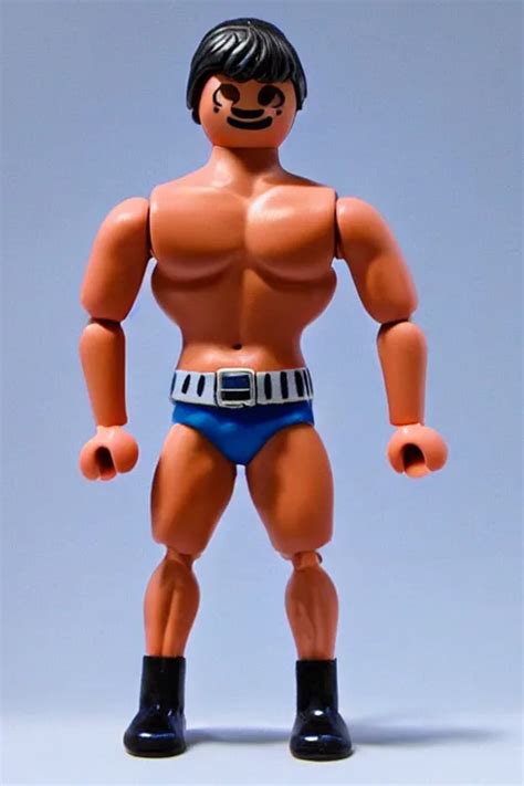 Muscular Playmobil Playmobil Bodybuilder Stable Diffusion