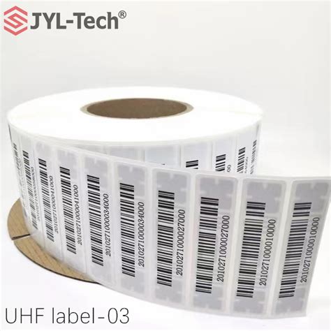 Eco Friendly High Quality H9 RFID UHF Paper Apparel Label Garment Tag