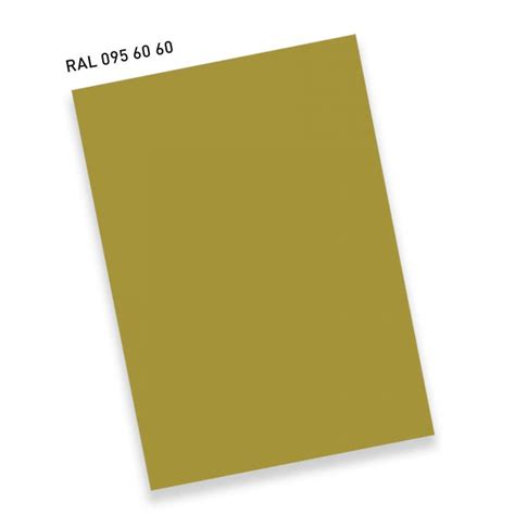 RAL D4 Single Sheet A4 Hue 095 60 60 Guava Green