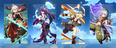 Genshin Impact Kazuha banner 4 stars characters & Release Date Leaked