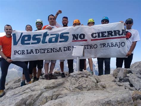 Fotos Los Trabajadores De Vestas Claman Por Su Continuidad Desde Lo