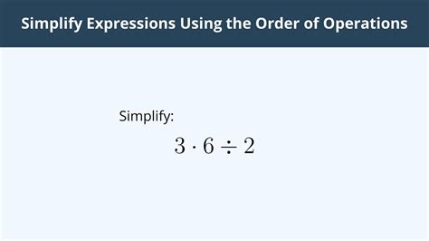 Simplify Expressions Using The Order Of Operations 3 Youtube