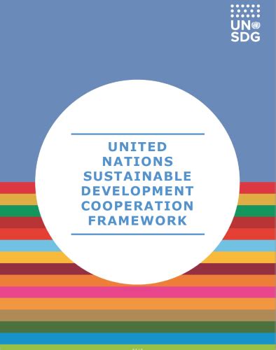 Unsdg United Nations Sustainable Development Cooperation Framework