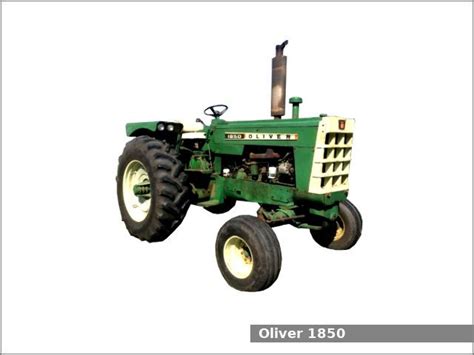 Oliver 1850 Row Crop Tractor Review And Specs Tractor Specs