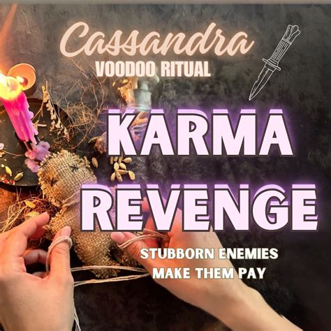 Karma Revenge Voodoo Spell Hex Your Enemies Curse Get Justice