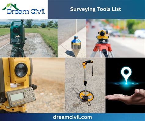 Surveying Instruments List