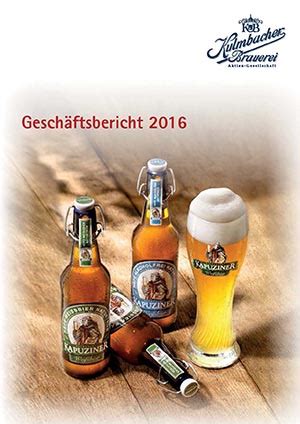 Finanzberichte Kulmbacher Brauerei Aktien Gesellschaft