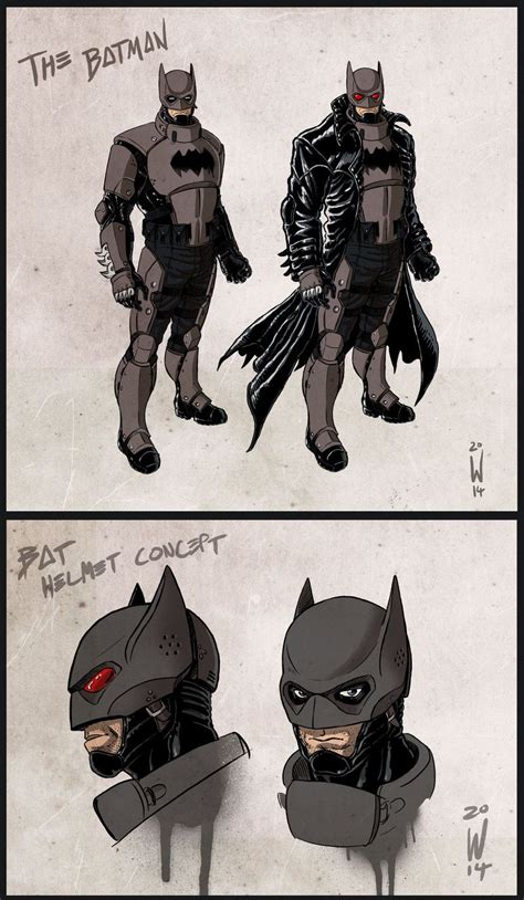 The Batman Concept By W Orks Batman Redesign Batman Concept