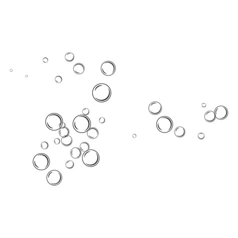 Realistic Water Bubble Isolated Bright Drop Vector Isolated Bright