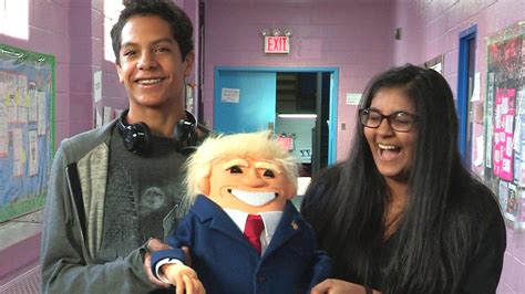 Us Kids Tell Puppet Trump What They Want From New President Bbc Newsround