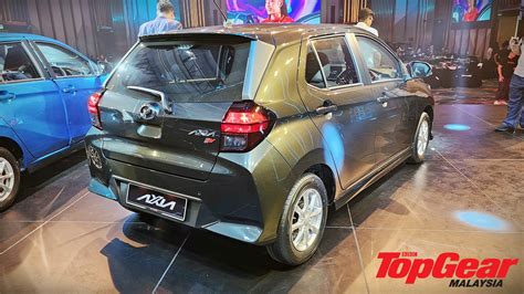 Topgear 2023 Perodua Axia D74a Launched 4 Variants No Manual From