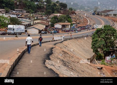Street Scene In Freetown Sierra Leone In 2014 Stock Photo Alamy