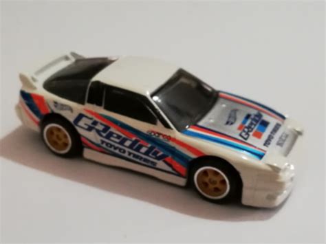 Hot Wheels 96 Nissan 180SX Type X Factory Rivetted Wt Rubber Tyre Loose Hobbies Toys