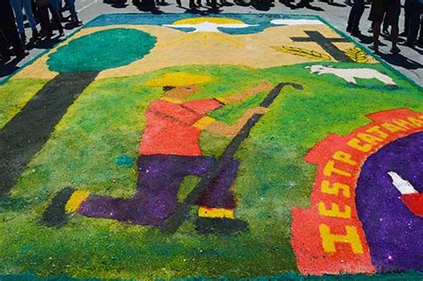 Corpus Christi En Cajamarca Concurso De Alfombras Parte Ii