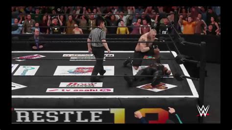 Wwe 2k19 Universe Mode Wrestlekingdom 13 Ppv Youtube