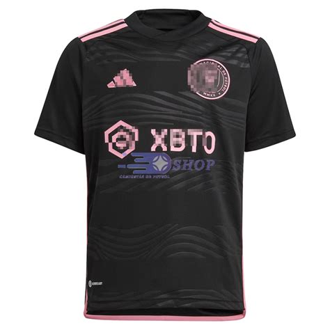 Camiseta Inter Miami Segunda Equipación 2023 2024 Niño